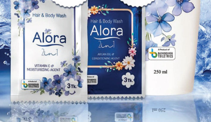 Bashundhara Toiletries introduces Alora 2in1 hair & body wash First ever in Bangladesh