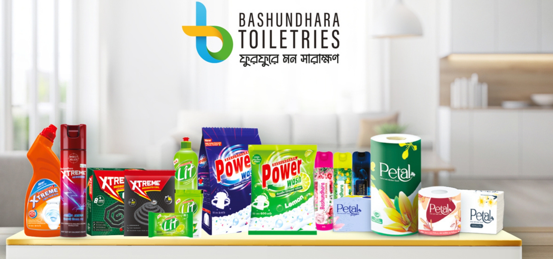 About Us- Bashundhara Toiletries all product