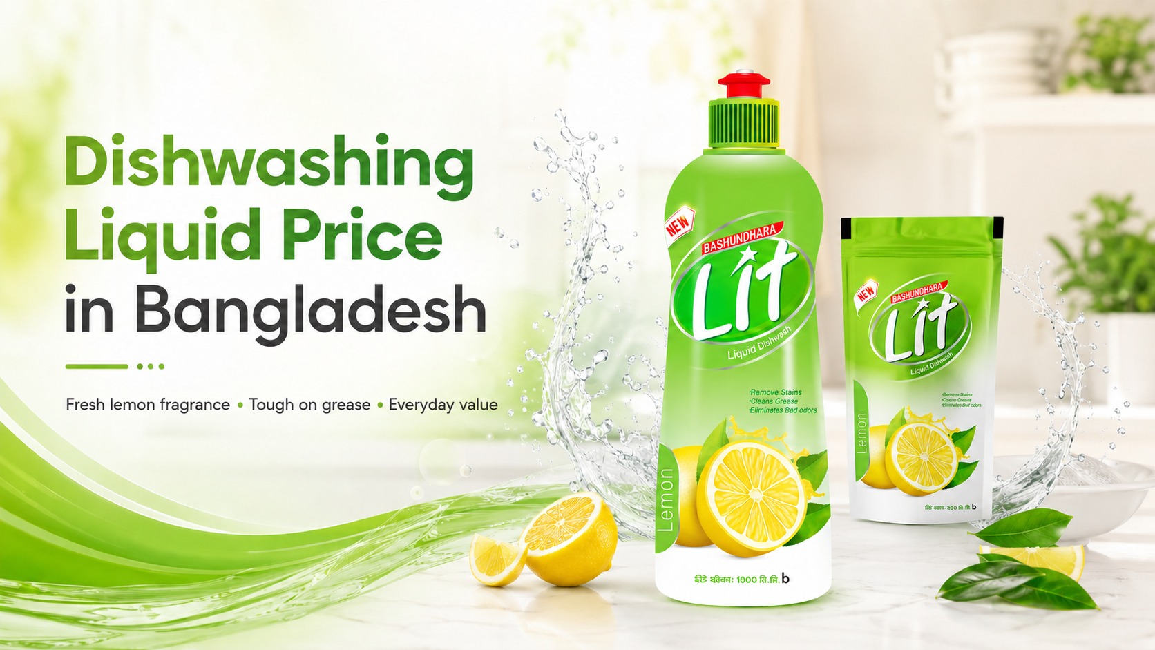 Dishwashing Liquid Price in Bangladesh
