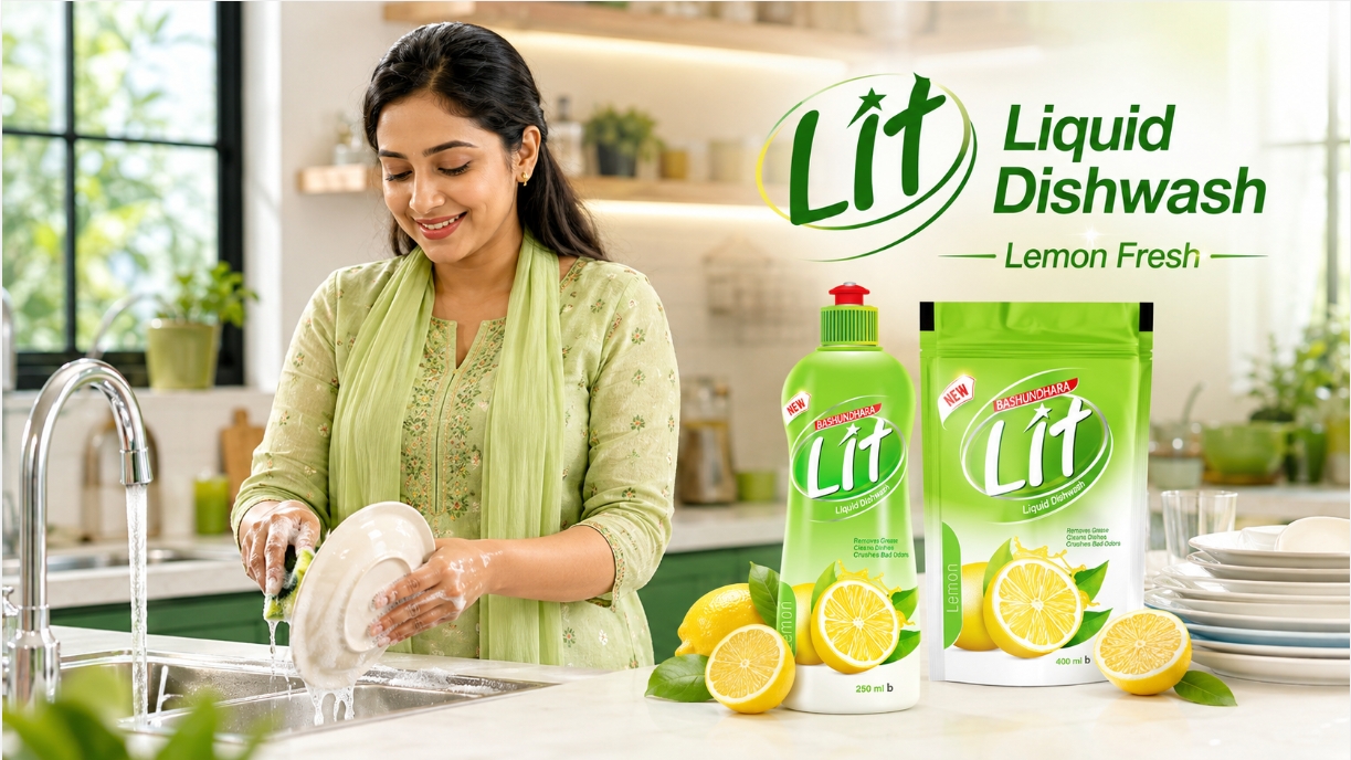 How to Use Lit Liquid Dishwash Correctly